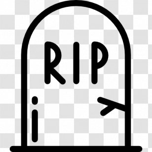 Grave Headstone - Text Transparent PNG