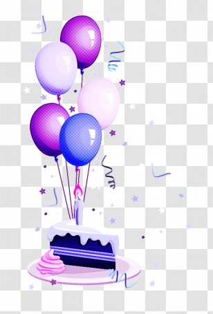 Balloon Purple Violet Party Supply Transparent PNG