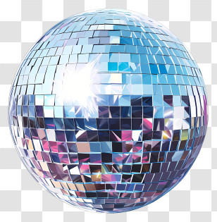 Disco Ball - Reflective Disco Ball For Party Dancing Transparent PNG