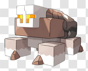 Naclstack - Rock Creature With Blocks Transparent PNG