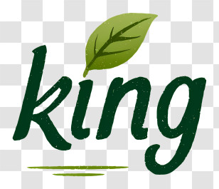 King Logo - King Leaf Eco Logo Transparent PNG