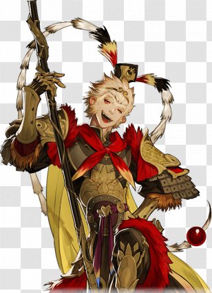 Sun Wukong Journey To The West Seven Knights Character Art - Rwby Transparent PNG