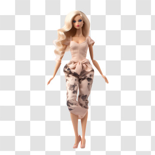 Barbie - Fashionable Doll Transparent PNG