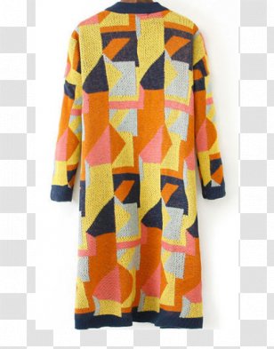 Sleeve Cardigan Embroidery Leggings Dress - Wool Transparent PNG