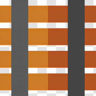 Train Tracks - Sturdy Brick Wall For Construction Transparent PNG