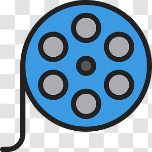 Movie Logo - Film Reel Icon Transparent PNG