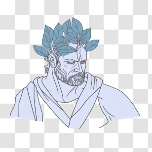 Zeus - Ancient Greek Statue Illustration Transparent PNG