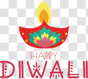Happy Diwali Happy Dipawali Transparent PNG