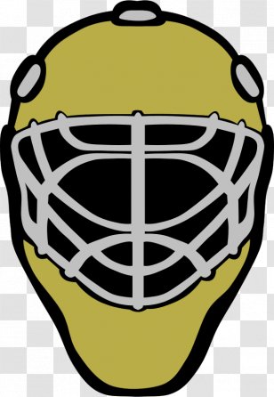 Hockey Helmets Goaltender Mask Ice - Symbol - Goalie Clipart Transparent PNG