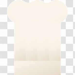 Chef Hat - Beige Chef Hat Illustration Transparent PNG