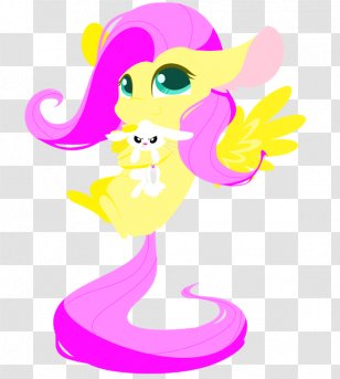 Fluttershy Equestria Cartoon Clip Art - Artwork - Sweetest Day Transparent PNG