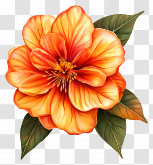 Good Morning - Colorful Flowers In Bloom Transparent PNG