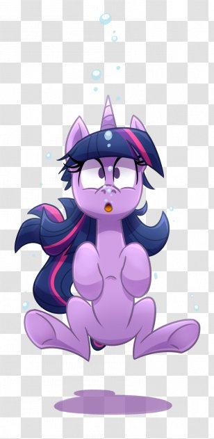 Twilight Sparkle Pinkie Pie Applejack Rarity Derpy Hooves - Mammal - Underwater Bubbles Transparent PNG