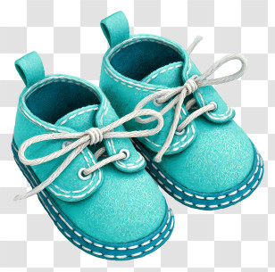 Small Baby Shoes - Cute Blue Shoes For Children Transparent PNG
