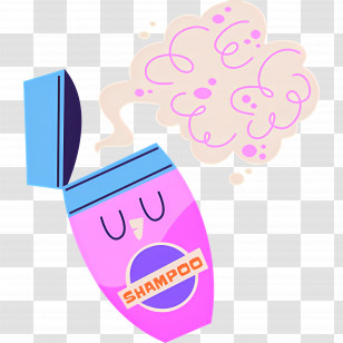 Shampoo - Cute Shampoo Bottle Transparent PNG