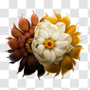 Flower - Colorful Petal Flowers Transparent PNG