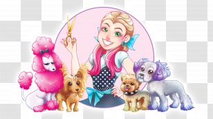 Puppy Poodle Dog Grooming Kawaii Klips Mobile Pet Spa - Like Mammal Transparent PNG
