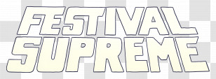 Festival Supreme - Festival Supreme Logo Design Transparent PNG