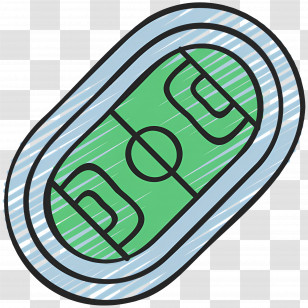 Football Pitch - Sports Stadium For Events Transparent PNG