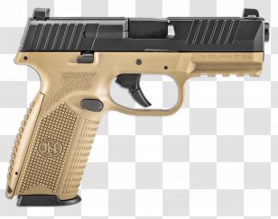 FN Herstal FNS Semi-automatic Firearm Pistol - Air Gun - Weapon Transparent PNG