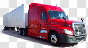 Commercial Vehicle Cargo Public Utility Truck - Semitrailer - Car Transparent PNG