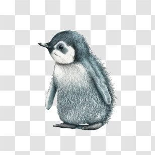 Hand Drawn Penguin
 - Cute Baby Penguin Illustration Transparent PNG