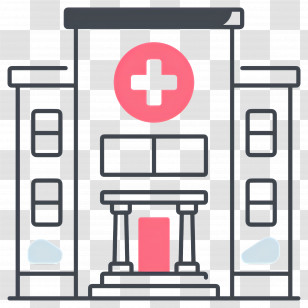 Hospital - Hospital Building Icon Transparent PNG