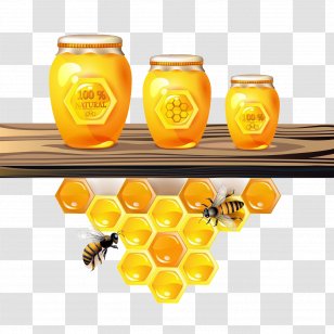 Drawing Honey Photography - Extractor - Jars Transparent PNG