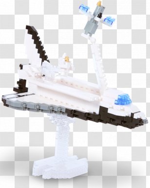 Kennedy Space Center Nanoblock Outer Shuttle - Nasa Transparent PNG