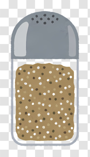 Seasoning Elements - Pepper Shaker With Seasoning Transparent PNG