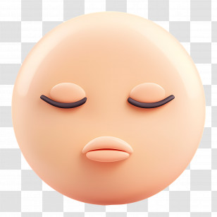 Emoji - Calm Face Emoji Transparent PNG
