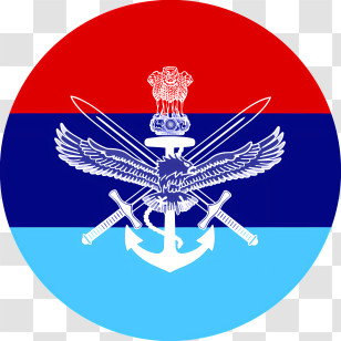 Indian Armed Forces - Indian Military Emblem Transparent PNG