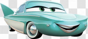 Cartoon Car - Smiling Cartoon Car Transparent PNG