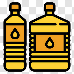 Cooking Oil - Cooking Oil Bottles Transparent PNG