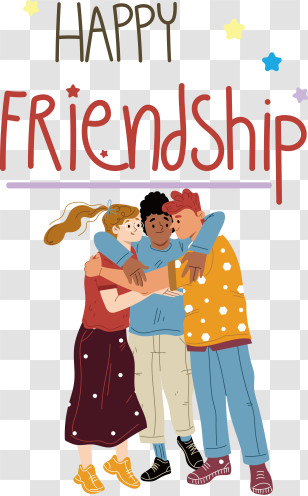 International Day Of Friendship
 - Happy Friendship Celebration Transparent PNG