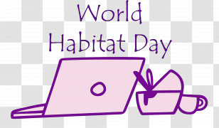 World Habitat Day Transparent PNG