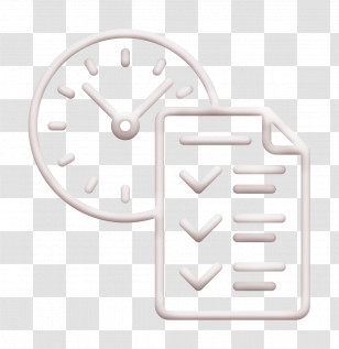 Exam Icon Test Icon E-learning Icon Transparent PNG