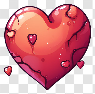 Heart - Cartoon Heart Symbol Of Love Transparent PNG