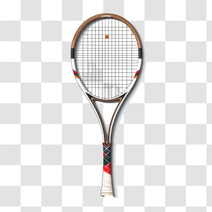 Tennis Racket - Professional Tennis Racket With Modern Design Transparent PNG