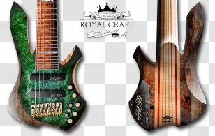 Bass Guitar Acoustic-electric Quilt Maple - Silhouette Transparent PNG