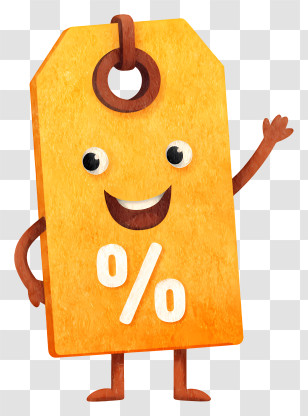 Discount Price Tag - Friendly Discount Price Tag Transparent PNG