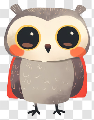 Baby Owl - Cute Owl Transparent PNG
