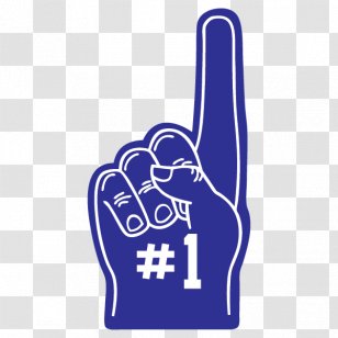 Duke Blue Devils Men's Basketball University Of Michigan Wolverines Amazon.com Foam Hand - Logo Transparent PNG