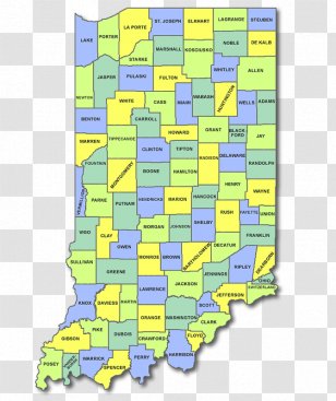 Monroe County, Indiana Ohio Tipton Washington Map - Plan Transparent PNG