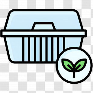 Food Box - Eco-Friendly Food Container Transparent PNG