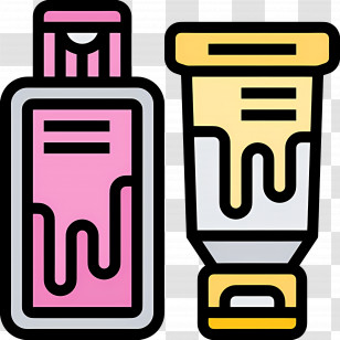 Paint Bottle - Shampoo And Conditioner Bottles Transparent PNG
