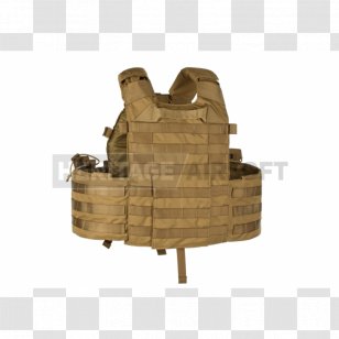 Soldier Plate Carrier System Combat Integrated Releasable Armor Gilets MOLLE Military - Khaki Transparent PNG