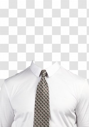 Dress Shirt Clothes Hanger Shoulder Collar Sleeve - Necktie Transparent PNG