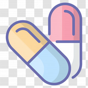 Tablet Pills - Colorful Medicine Capsules Illustration Transparent PNG