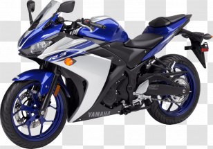 Yamaha YZF-R3 YZF-R1 Motor Company Motorcycle YZF-R6 - Car Transparent PNG